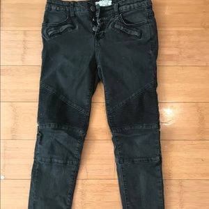 Free People Moto Jeans